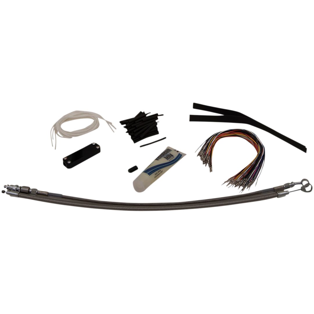 Vajerkit Ez Install Krom/silver FAT BAGGERS INC. Kabelsats