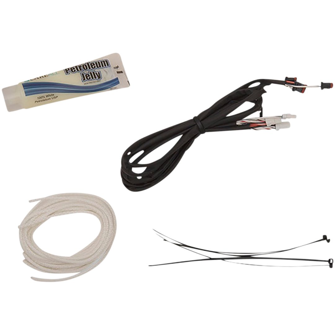 Vajerkit Ez Install Silver/chrome FAT BAGGERS INC. Kabelsats