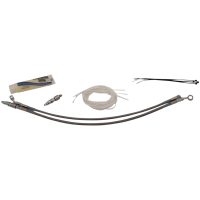 Vajerkit Ez Install Silver/chrome FAT BAGGERS INC.