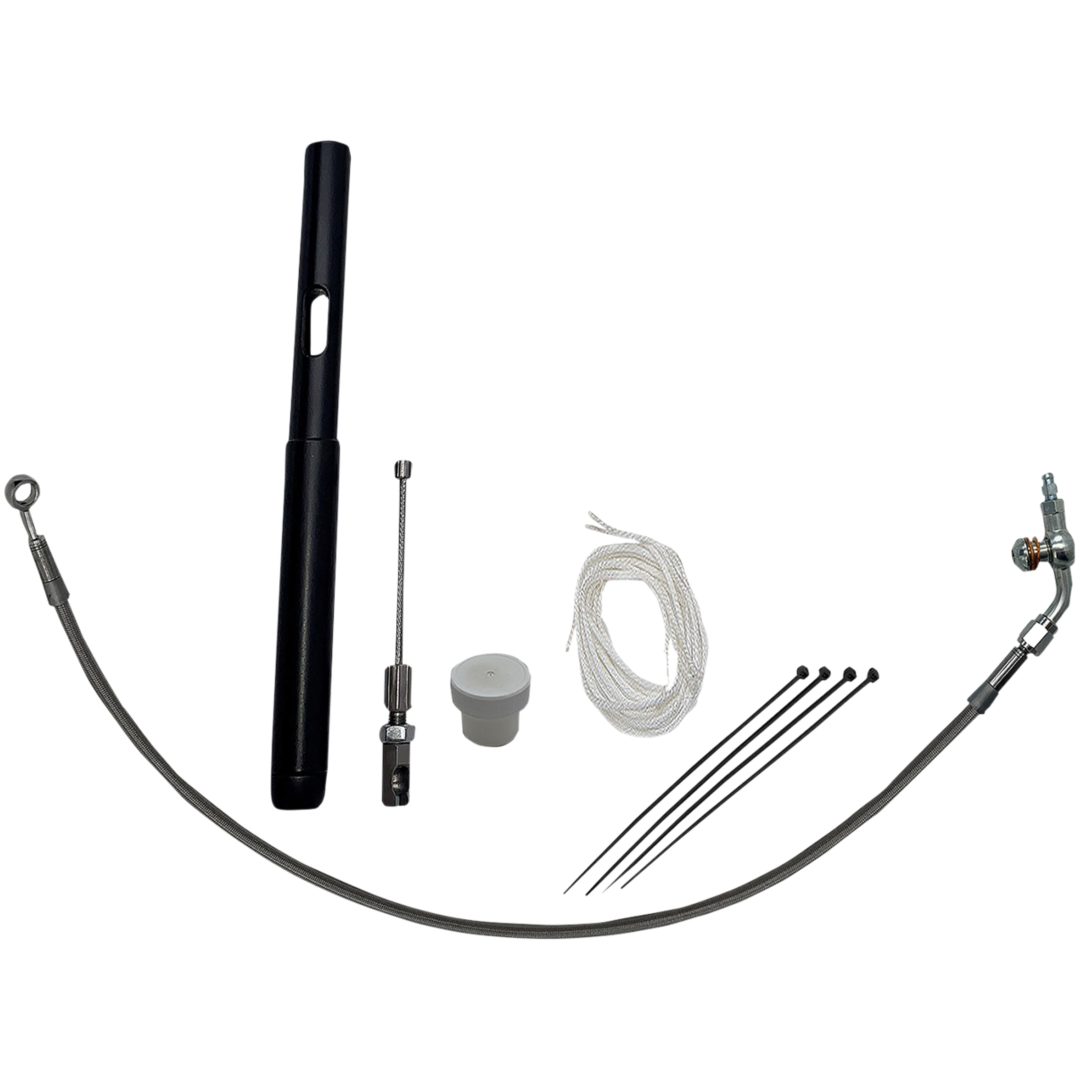 Vajerkit Ez Install Silver/chrome FAT BAGGERS INC. Kabelsats