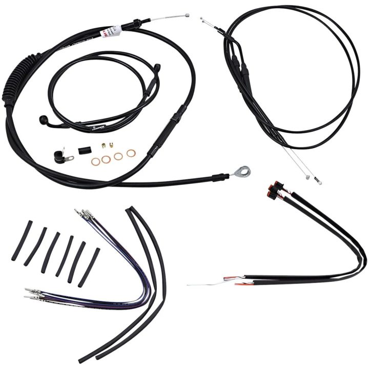 Vajerkit Jail Bar Svart BURLY BRAND CONTROL KIT 14+ XL 14 – bild 2
