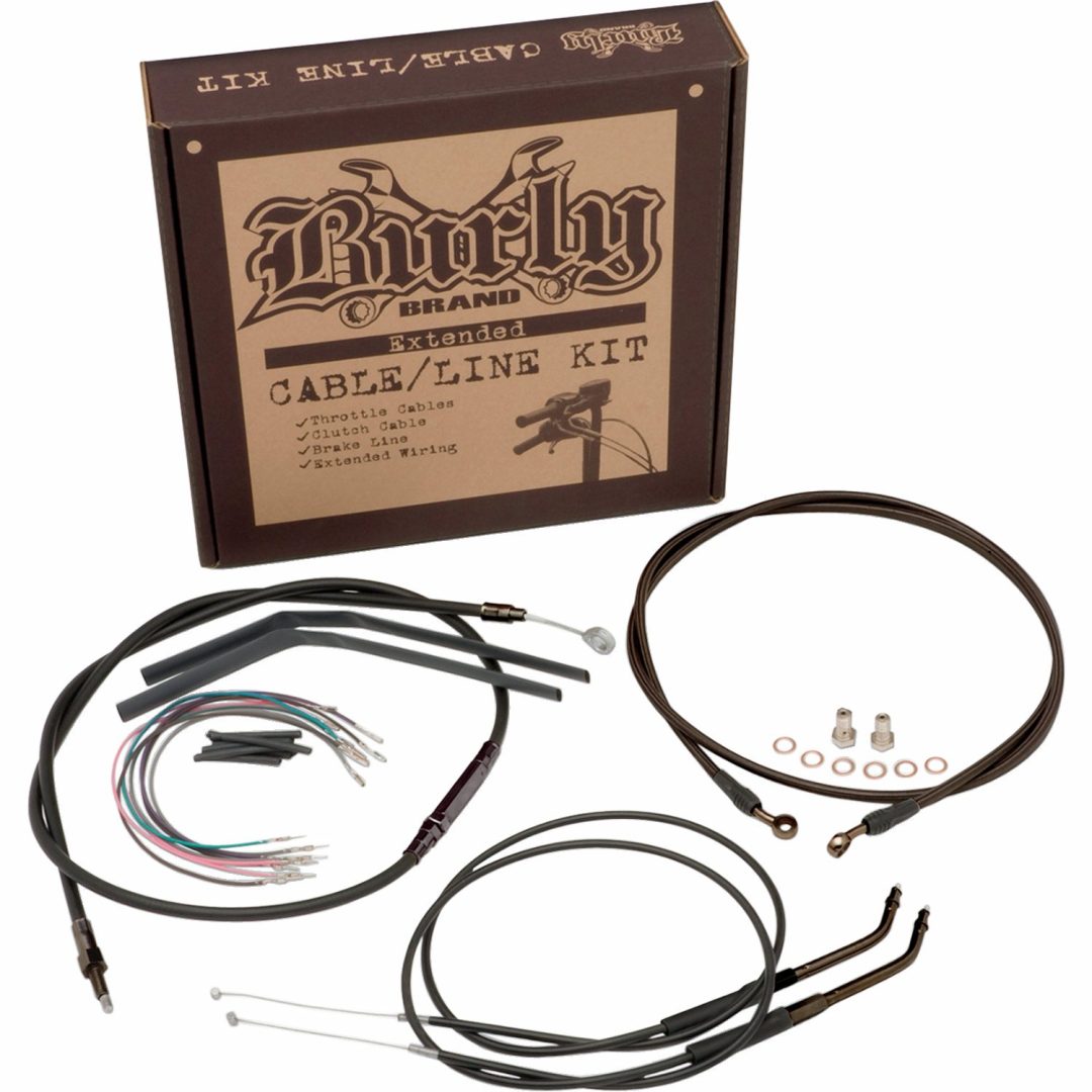Vajerkit Jail Bar Svart BURLY BRAND CONTROL KT FLH (ABS) 13"