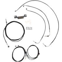 Vajerkit Komplett Plug-and-play Svart LA CHOPPERS