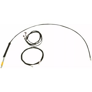 Vajerkit Komplett Plug-and-play Svart LA CHOPPERS
