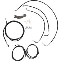 Vajerkit Komplett Plug-and-play Svart LA CHOPPERS