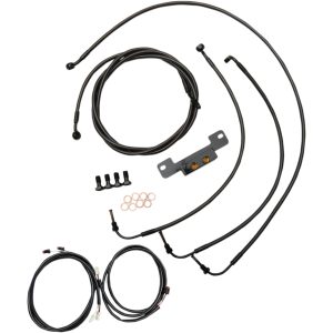Vajerkit Komplett Plug-and-play Svart LA CHOPPERS