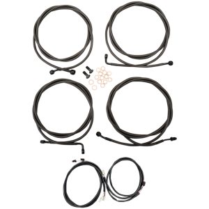 Vajerkit Komplett Plug-and-play Svart LA CHOPPERS