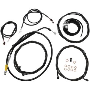 Vajerkit Komplett Plug-and-play Svart LA CHOPPERS