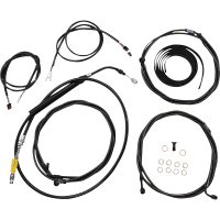 Vajerkit Komplett Plug-and-play Svart LA CHOPPERS