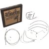 Vajerkit Komplett Rostfritt Silver BURLY BRAND – miniatyr 1