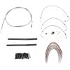 Vajerkit Komplett Rostfritt Silver BURLY BRAND CONTROL SS 08-13 FLH 13 – miniatyr 1