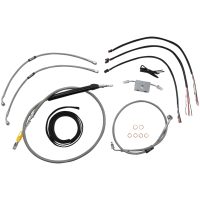 Vajerkit Komplett Rostfritt Silver LA CHOPPERS