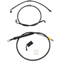Vajerkit Standard Midnight Flätad Svart LA CHOPPERS