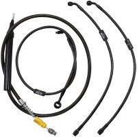 Vajerkit Standard Midnight Flätad Svart LA CHOPPERS