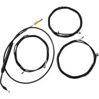 Vajerkit Standard Midnight Flätad Svart LA CHOPPERS