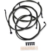 Vajerkit Standard Midnight Flätad Svart LA CHOPPERS