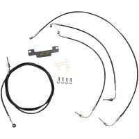 Vajerkit Standard Svart Vinyl Flätad LA CHOPPERS