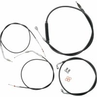 Vajerkit Standard Svart Vinylflätad LA CHOPPERS
