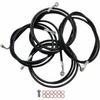 Vajerkit Standard Svart Vinylflätad LA CHOPPERS