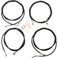 Vajerkit Standard Svart Vinylflätad LA CHOPPERS