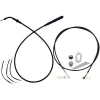 Vajerkitt EZ Install Kit Snabbkoppling Svart FAT BAGGERS INC.