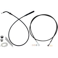 Vajerkitt EZ Install Kit Snabbkoppling Svart FAT BAGGERS INC.