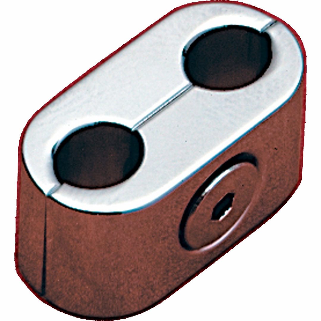 Vajerklämma Silver/chrome ACCUTRONIX THROT/IDLE CABLE CLAMP