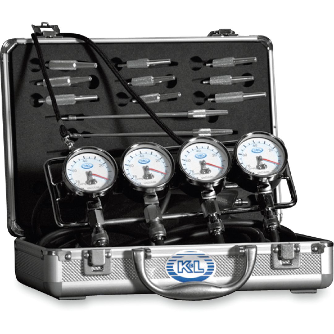 Vakuummätarkit Deluxe K&L SUPPLY Silver – bild 2