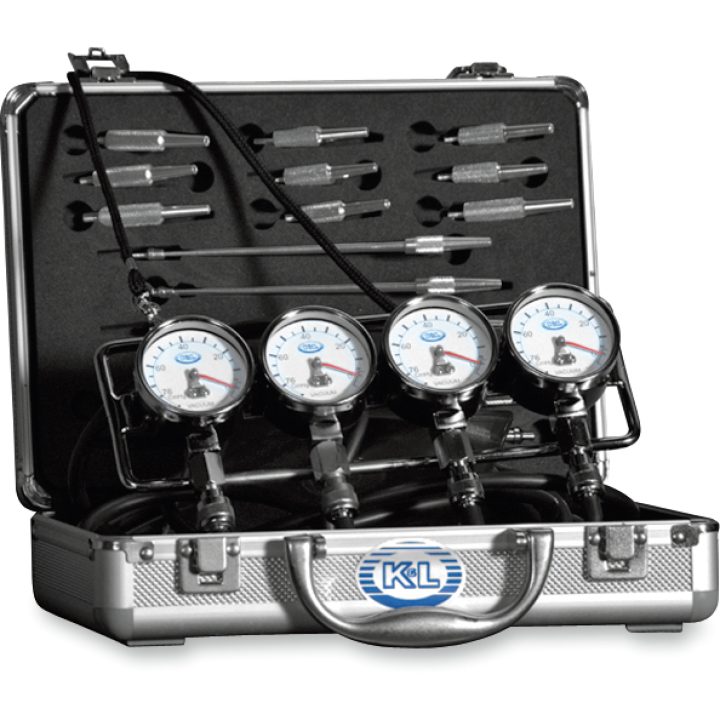 Vakuummätarkit Deluxe K&L SUPPLY Silver – bild 2