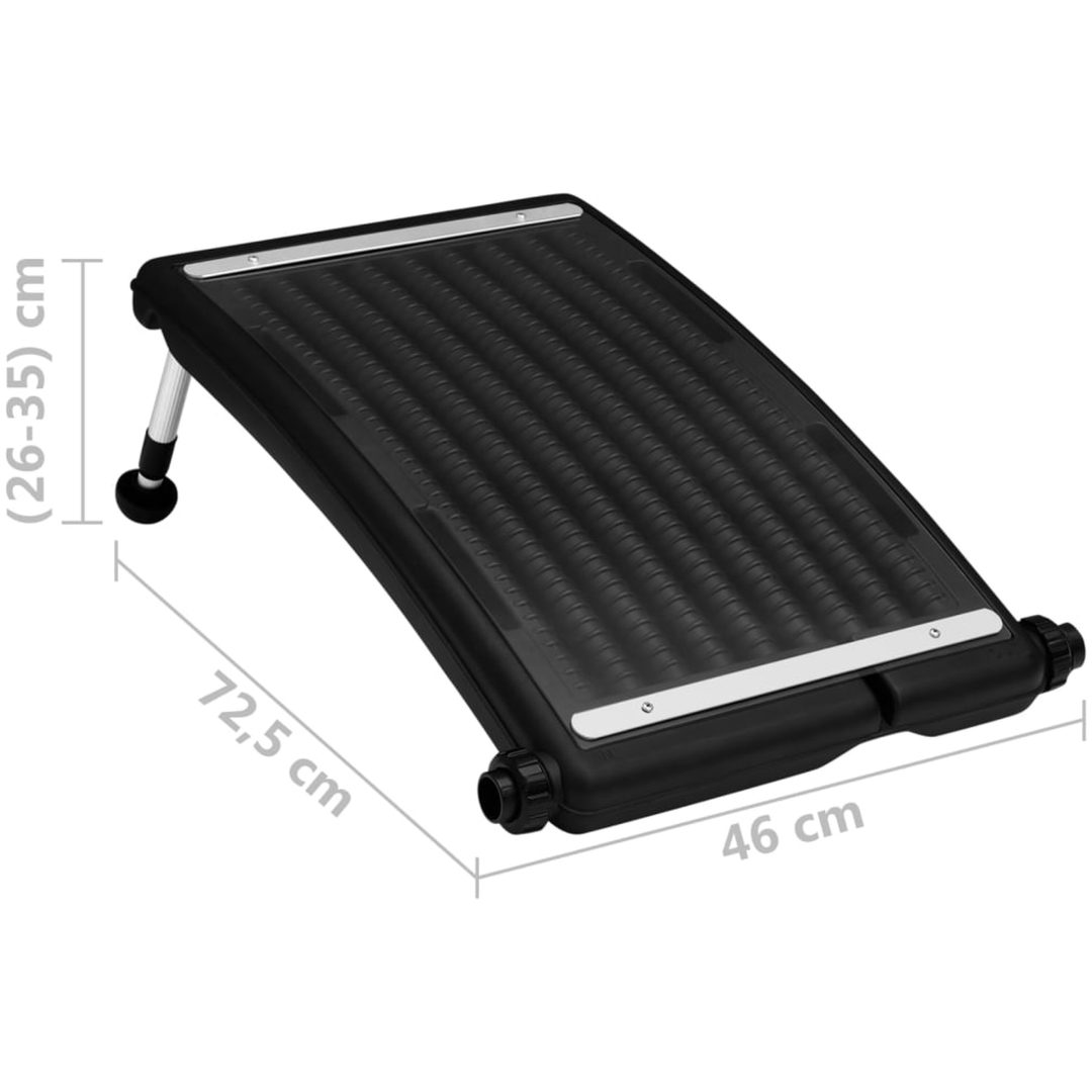 Välvd solpanel för pool 2 st vidaXL 72.5 x 46 cm – bild 11