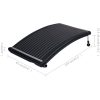 Välvd solpanel för pool 3 st vidaXL 110 x 65 cm – miniatyr 12