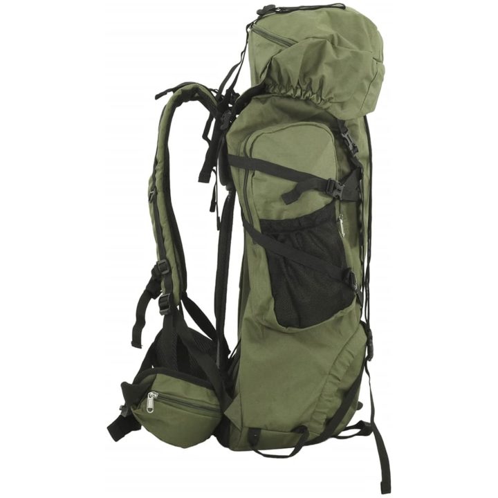 Vandringsryggsäck armégrön oxford-tyg vidaXL 60 L – bild 2