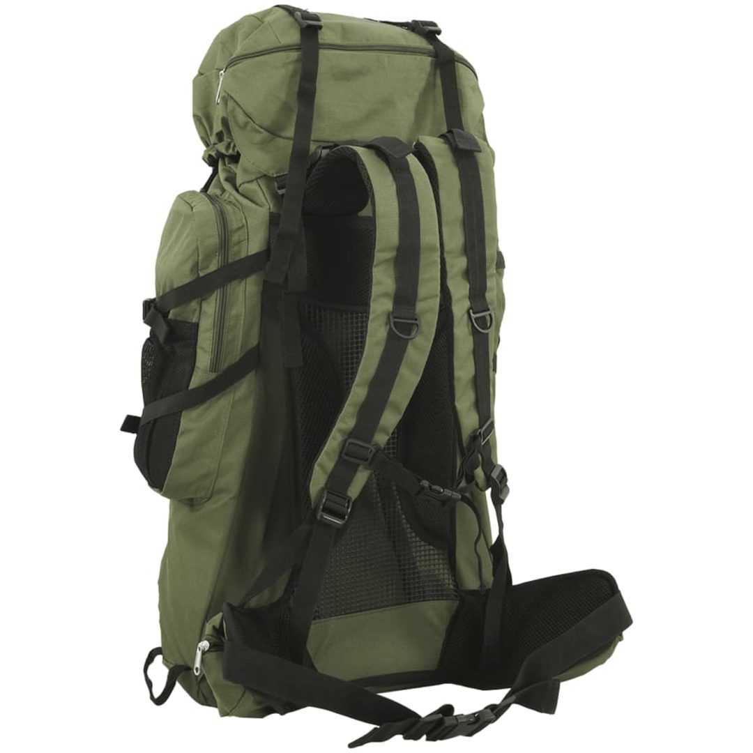 Vandringsryggsäck armégrön oxford-tyg vidaXL 60 L – bild 3