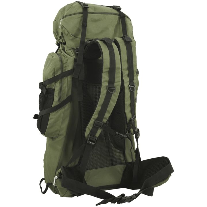 Vandringsryggsäck armégrön oxford-tyg vidaXL 60 L – bild 3