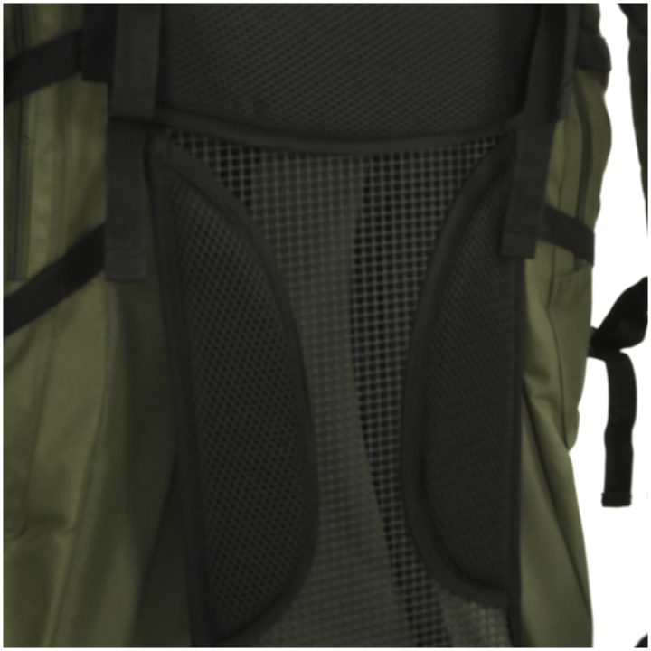 Vandringsryggsäck armégrön oxford-tyg vidaXL 60 L – bild 4