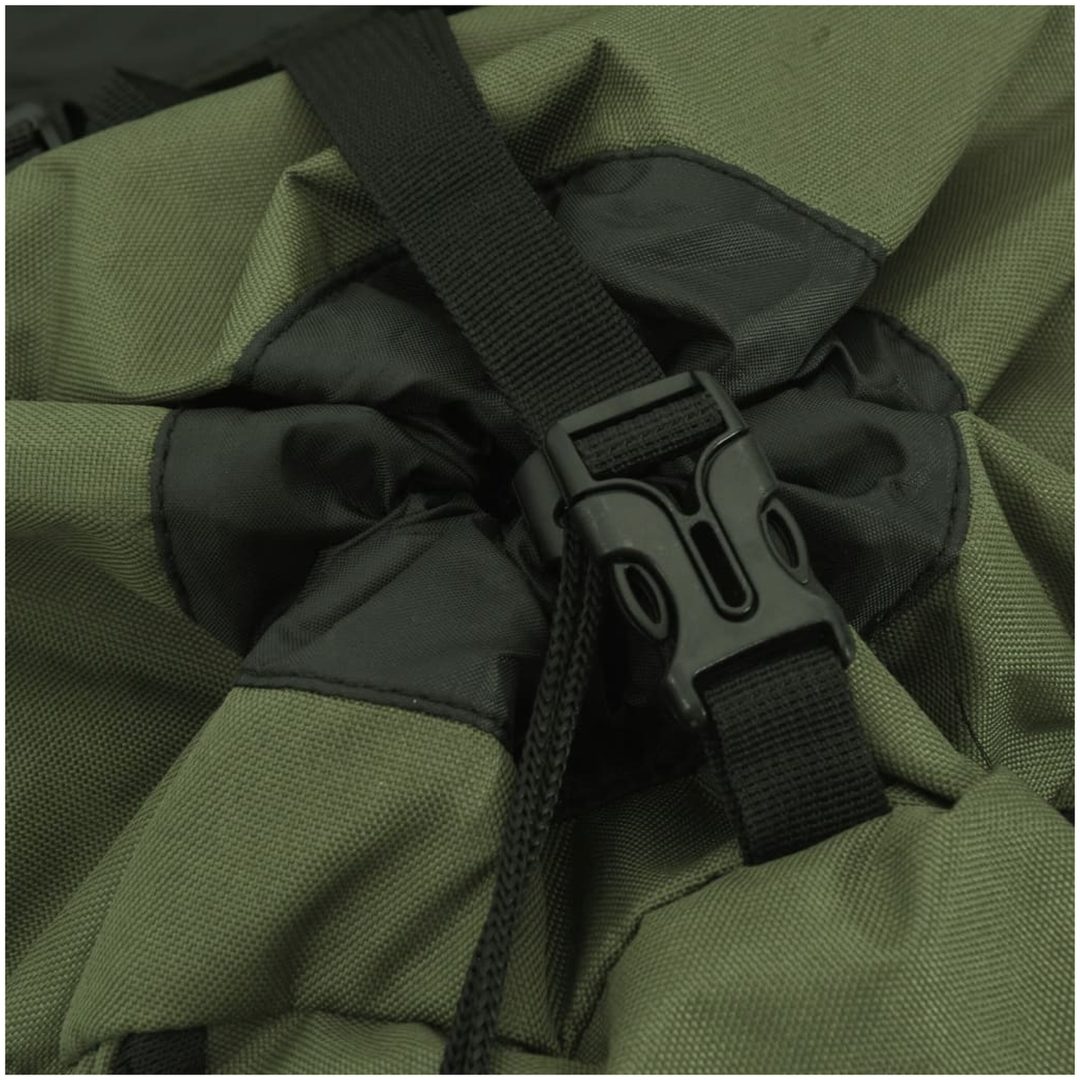 Vandringsryggsäck armégrön oxford-tyg vidaXL 60 L – bild 6