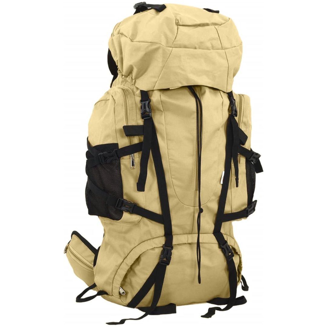 Vandringsryggsäck khaki oxford-tyg vidaXL 60 L