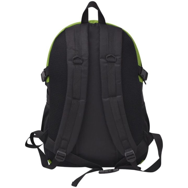 Vandringsryggsäck svart och grön vidaXL 40 L – bild 4