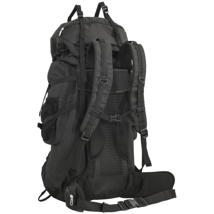 Vandringsryggsäck svart oxford-tyg vidaXL 60 L – bild 3