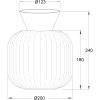 Vanja Plafond, ANETA HOME Sockel E27 Svart /Rökgrå – miniatyr 3