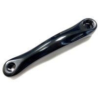 Vänster Vev Aluminium 170mm Svart Diamantaxel PROWHEEL