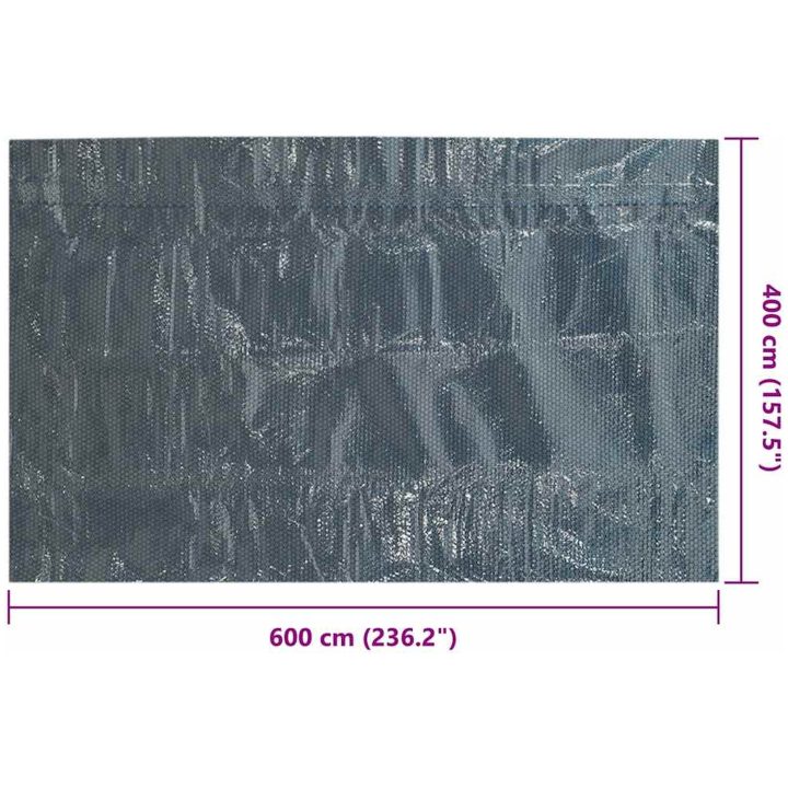 Värmeduk för pool PE 600x400 cm svart och blå vidaXL 600 x 400 cm 110 μm – bild 6