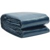 Värmeduk för pool PE 600x400 cm svart och blå vidaXL 600 x 400 cm 110 μm – miniatyr 1