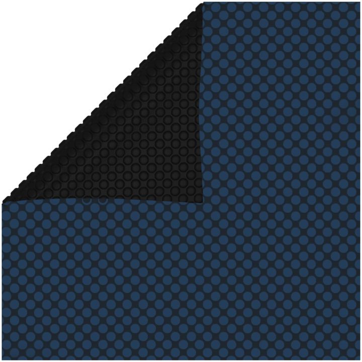 Värmeduk för pool PE svart och blå vidaXL 260 x 160 cm – bild 4