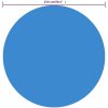 Värmeduk pool PE blå vidaXL ⌀250 cm – miniatyr 4
