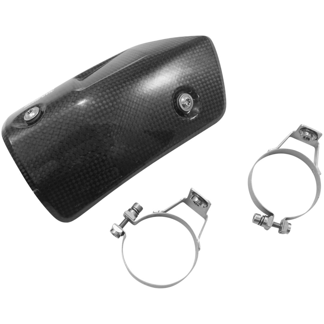 Värmesköld Akrapovic Svart Carbon AKRAPOVIC Värmesköld