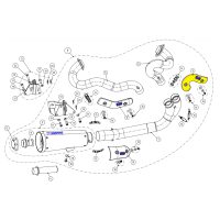 Värmesköld Kolfiber Akrapovic