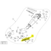 Värmesköld Kolfiber Akrapovic