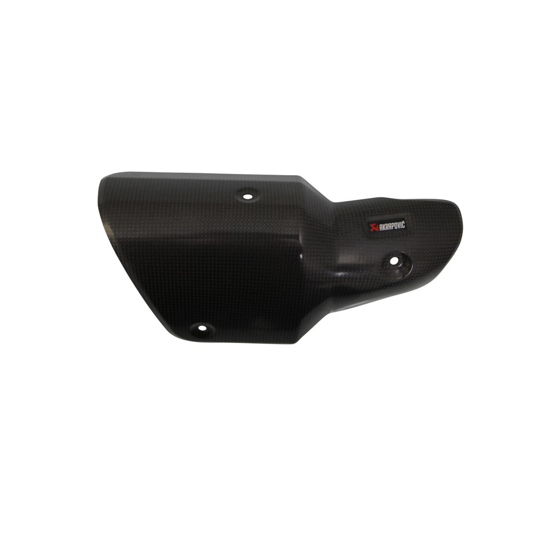 Värmesköld Kolfiber Akrapovic Svart