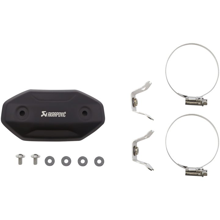 Värmesköld Svart AKRAPOVIC Värmesköld – bild 2